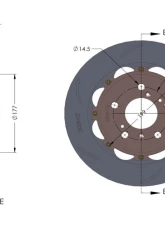RacingBrake Stock Replacement 2-Piece Front & Rear Rotor Kit Acura TLX | MDX | Honda Ridgeline 2021+                                     - ACU-IRK-360.330 - Image 3