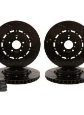 RacingBrake Stock Replacement 2-Piece Front & Rear Rotor Kit Acura TLX | MDX | Honda Ridgeline 2021+                                     - ACU-IRK-360.330 - Image 3