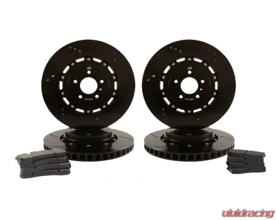 RacingBrake Stock Replacement 2-Piece Front & Rear Rotor Kit Acura TLX | MDX | Honda Ridgeline 2021+ - ACU-IRK-360.330