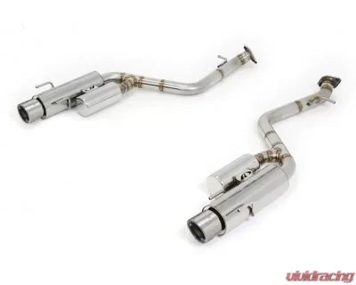 APEXi Extreme N1-X Evolution Axleback Exhaust Dual Tip Lexus IS200t | IS250 | IS300 | IS350 AWD | RWD 2014-2016 - 164AKT02