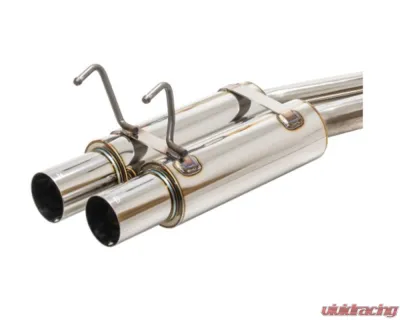 APEXi Stainless Steel N1 Dual Muffler Nissan 240SX S13 1989-1994 - 163AKN01