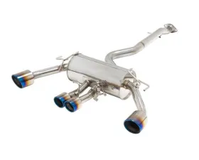 APEXi N1-X Quad-Exit Catback Exhaust System w/ Titanium Tips (Non-Resonated Midpipe) Toyota GR Corolla 2023+