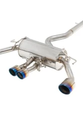 APEXi N1-X Quad-Exit Catback Exhaust System w/ Titanium Tips (Non-Resonated Midpipe) Toyota GR Corolla 2023+                                     - 164-KT23P - Image 6