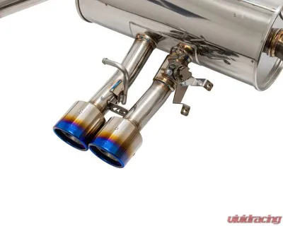 APEXi N1-X Quad-Exit Catback Exhaust System w/ Titanium Tips (Non-Resonated Midpipe) Toyota GR Corolla 2023+ - 164-KT23P