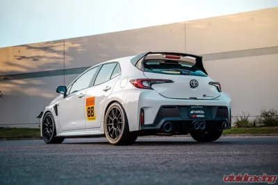 APEXi N1-X Quad-Exit Catback Exhaust System w/ Titanium Tips (Non-Resonated Midpipe) Toyota GR Corolla 2023+ - 164-KT23P
