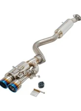APEXi N1-X Dual-Exit Catback Exhaust System w/ Titanium Tips Toyota GR Corolla 2023+                                     - 164-KT25 - Image 2