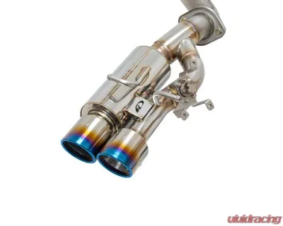 APEXi N1-X Dual-Exit Catback Exhaust System w/ Titanium Tips Toyota GR Corolla 2023+ - 164-KT25