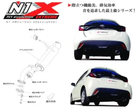 APEXi N1 Evolution-X Exhaust Catback Toyota Yaris MXPA10 2021+