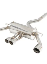 APEXi N1-X Quad-Exit Catback Exhaust System w/ Stainless Steel Tips (Non-Resonated Midpipe) Toyota GR Corolla 2023+                                     - 164AKT23P - Image 2