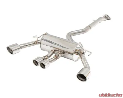 APEXi N1-X Quad-Exit Catback Exhaust System w/ Stainless Steel Tips (Non-Resonated Midpipe) Toyota GR Corolla 2023+ - 164AKT23P