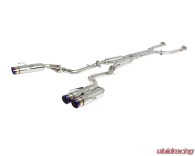 APEXi N1 Evolution-X Resonated Catback w/Titanium Tip Lexus IS350 RWD 2017-2020 - 164KT213