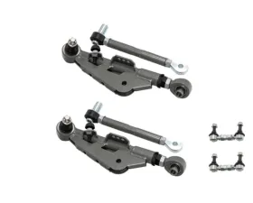 APEXi EXV Front Adjustable Lower Control Arm | Stabilizer End Link Pillow Ball Nissan 180SX | 240SX | Silvia S13 1989-1994