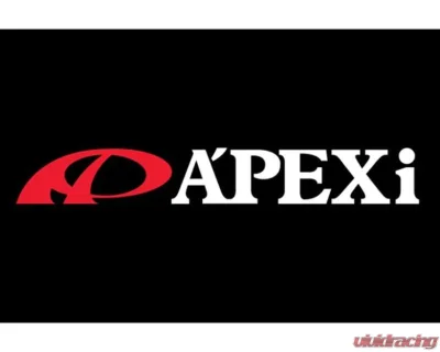 APEXi 12" White Logo Decal - 601-KH01