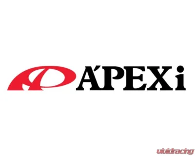 APEXi 6" Black Logo Decal - 601-KH06