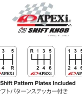 A'PEXi M10 x P1.25 GT Skid Pad Black Duracon N1 Shift Knob                                     - 603-SK2D - Image 3
