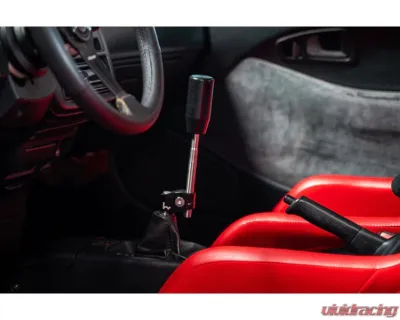 A'PEXi M10 x P1.25 GT Skid Pad Black Duracon N1 Shift Knob - 603-SK2D