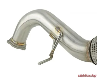 Skunk2 76mm Alpha Series Downpipe w/ Catalytic Converter Honda Civic 2016-2021 - 412-05-6061