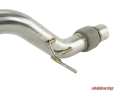 Skunk2 76mm Alpha Series Downpipe w/ Catalytic Converter Honda Civic Type R2018-2021 - 412-05-6066