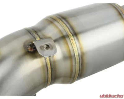 Skunk2 76mm Alpha Series Downpipe w/ Catalytic Converter Honda Civic Type R2018-2021 - 412-05-6066