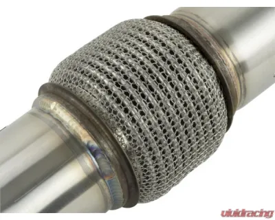 Skunk2 76mm Alpha Series Downpipe w/ Catalytic Converter Honda Civic Type R2018-2021 - 412-05-6066