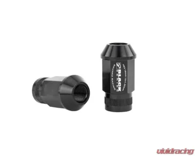 Skunk2 12x1.25 Lug Nut Set Black Anodized (Set of 20) - 520-99-0835
