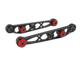 Skunk2 Black Ultra Series Rear Lower Control Arm Set  Acura Integra | Honda Civic Coupe | Hatchback | Sedan | CRX | del Sol 1988-2001