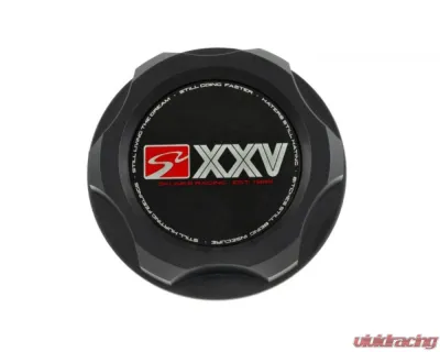 Skunk2 25th Anniversary Black Billet Oil Cap - 626-99-0081