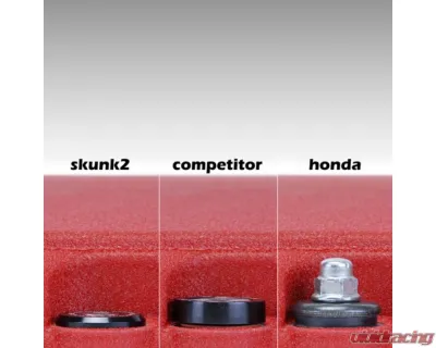 Skunk2 B VTEC Low-Profile Valve Cover Hardware Clear - 649-05-0110