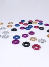 Skunk2 Large Fender Washer Kit Clear Anodized                                     - 649-05-0220 - Image 2