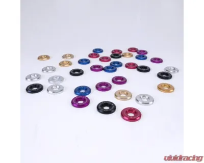 Skunk2 Large Fender Washer Kit Black - 649-05-0225