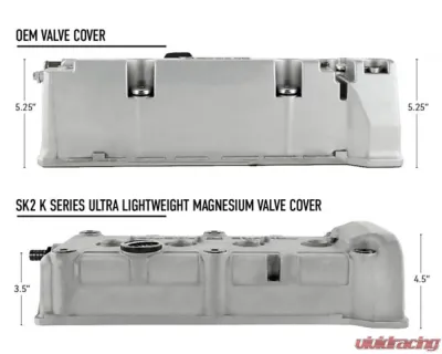 Skunk2 K Series Ultra Lightweight Magnesium Valve Cover - 666-05-0200