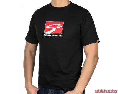 Skunk2 S2 Racetrack T-Shirt Black LG - 735-99-0760