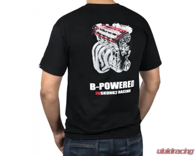 Skunk2 B-Power T-Shirt Black MD - 735-99-0850