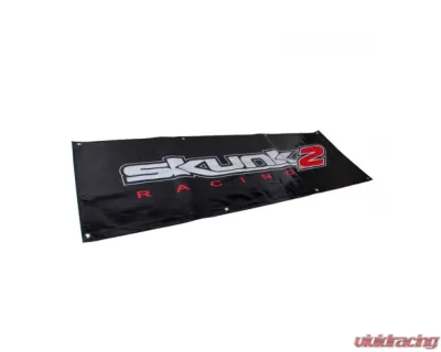 Skunk2 Vinyl Shop Banner 60" x 20" Black - 836-99-1443