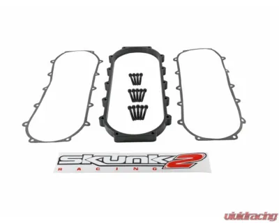 Skunk2 1L Black Ultra Race Plenum Spacer Honda | Acura 1988-2017 - 907-05-9051