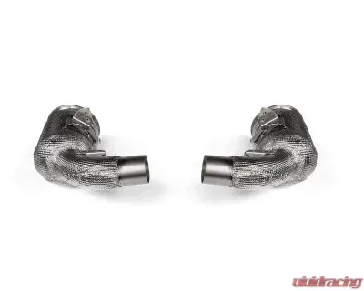 Akrapovic Link Pipe Set with Cats Porsche 992 Turbo | Turbo S 2020 - L-PO/SS/4