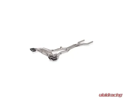 Akrapovic Titanium Evolution Line Catback with Carbon Tips BMW M8 Competition Gran Coupe F93 2020-2024 - S-BM/T/25