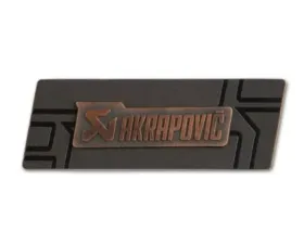 Akrapovic Copper Sign Badge