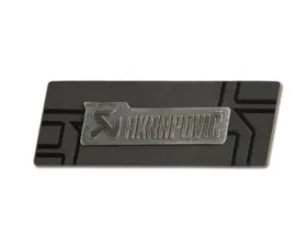 Akrapovic Silver Sign Badge