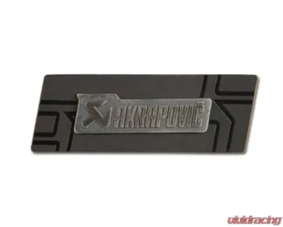 Akrapovic Silver Sign Badge - 800912