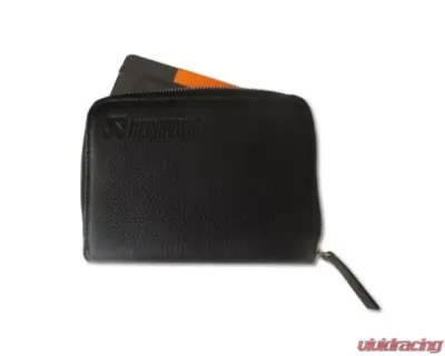 Akrapovic Black S Leather Zip Notebook - 800942