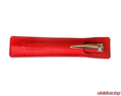 Akrapovic Red Leather Pencile Sleeve - 800943