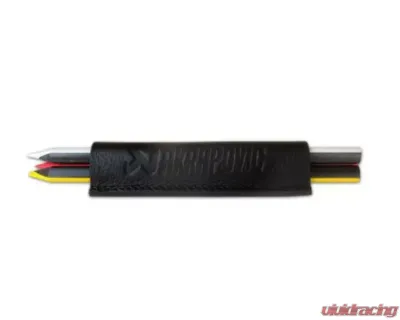 Akrapovic Black Leather Crayons Case - 800946