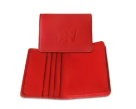 Akrapovic Red Business Card Holder