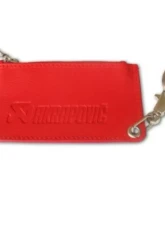 Akrapovic Red Leather Zip Keychain                                     - 800966 - Image 2