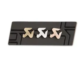 Akrapovic Cut Copper | Silver | Brass Pin Set