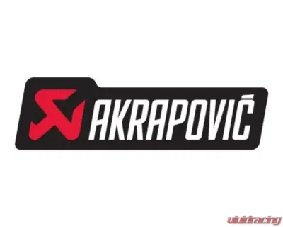 Akrapovic 120 x 34.5cm Logo Outdoor Sticker - 801602