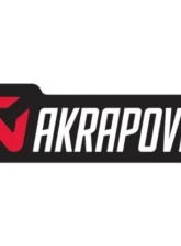Akrapovic 40 x 11.5cm Front Adhesive Logo Sticker                                     - 801604 - Image 2