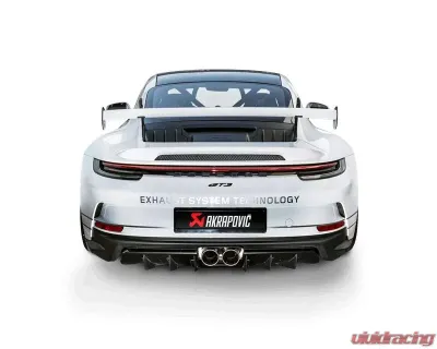 Akrapovic Titanium Slip-On Race Line w/Adapter Set Porsche 992 GT3 / GT3 Touring 2021+ - Akra-Exhaust-992-GT3