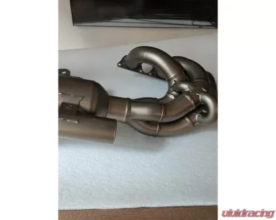 Akrapovic Titanium Evolution Race Header Set Porsche 992 GT3 | GT3 RS 2022+ - E-PO/T/7-EU